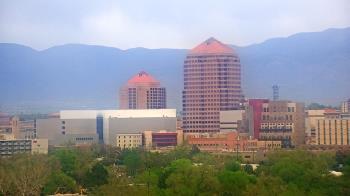 Weather camera view of KOB-TV.