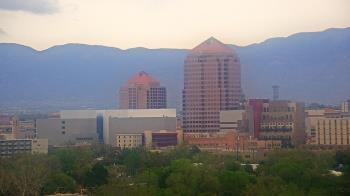 Weather camera view of KOB-TV.