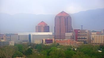 Weather camera view of KOB-TV.