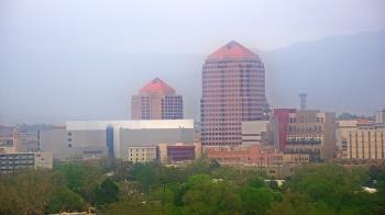 Weather camera view of KOB-TV.