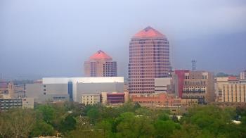 Weather camera view of KOB-TV.