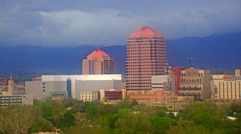 Weather camera view of KOB-TV.