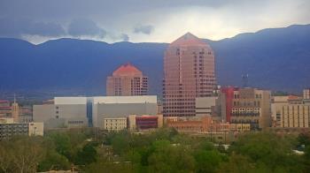 Weather camera view of KOB-TV.