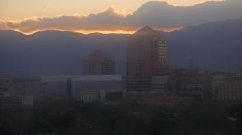 Weather camera view of KOB-TV.