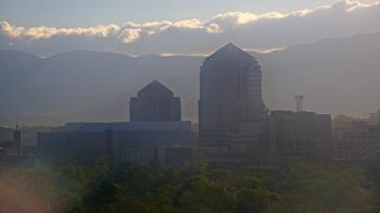 Weather camera view of KOB-TV.