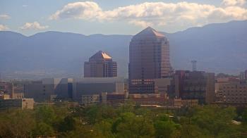 Weather camera view of KOB-TV.