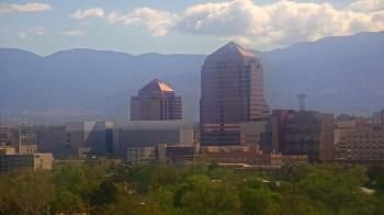 Weather camera view of KOB-TV.