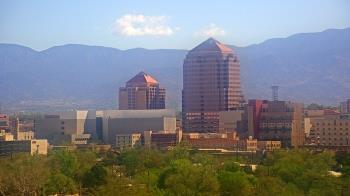 Weather camera view of KOB-TV.