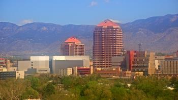 Weather camera view of KOB-TV.