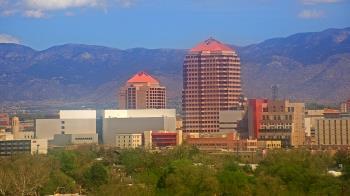 Weather camera view of KOB-TV.