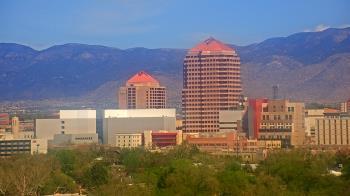 Weather camera view of KOB-TV.