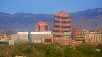 Weather camera view of KOB-TV.