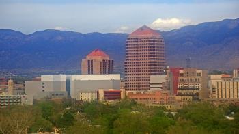 Weather camera view of KOB-TV.