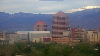 Weather camera view of KOB-TV.