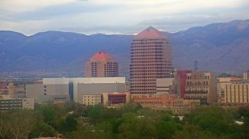 Weather camera view of KOB-TV.