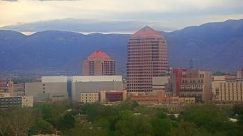 Weather camera view of KOB-TV.