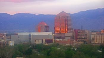 Weather camera view of KOB-TV.