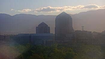 Weather camera view of KOB-TV.