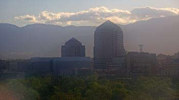 Weather camera view of KOB-TV.