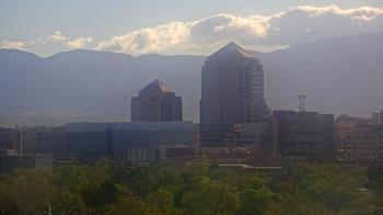 Weather camera view of KOB-TV.