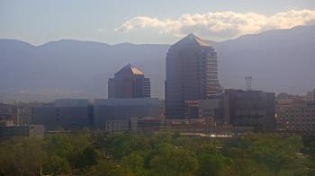 Weather camera view of KOB-TV.