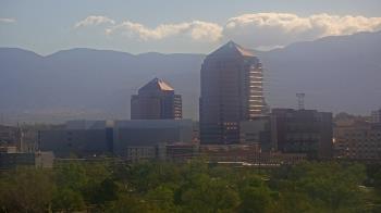 Weather camera view of KOB-TV.