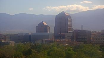 Weather camera view of KOB-TV.