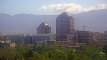 Weather camera view of KOB-TV.