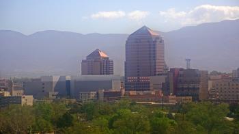 Weather camera view of KOB-TV.