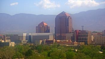 Weather camera view of KOB-TV.