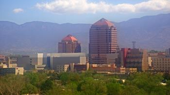 Weather camera view of KOB-TV.