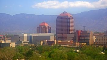 Weather camera view of KOB-TV.