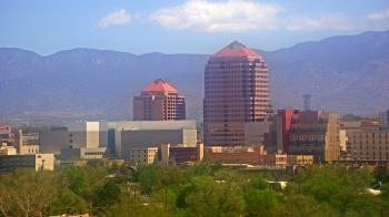 Weather camera view of KOB-TV.