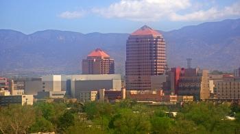 Weather camera view of KOB-TV.