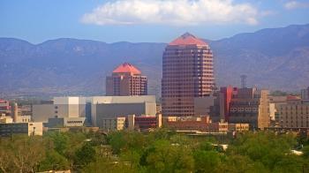 Weather camera view of KOB-TV.