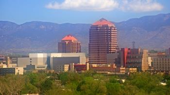 Weather camera view of KOB-TV.