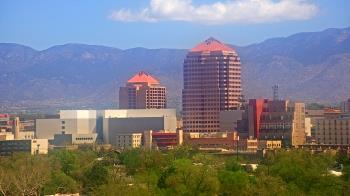 Weather camera view of KOB-TV.