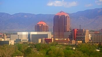 Weather camera view of KOB-TV.