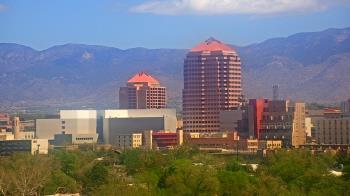 Weather camera view of KOB-TV.