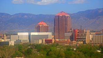 Weather camera view of KOB-TV.