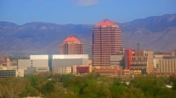 Weather camera view of KOB-TV.