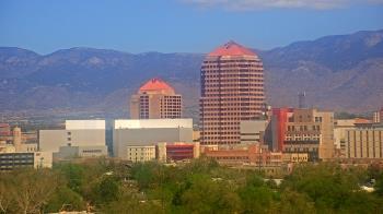 Weather camera view of KOB-TV.