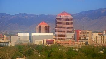 Weather camera view of KOB-TV.