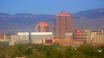 Weather camera view of KOB-TV.