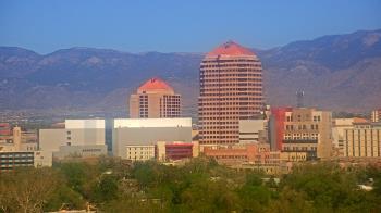 Weather camera view of KOB-TV.