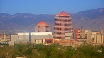 Weather camera view of KOB-TV.