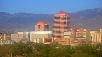 Weather camera view of KOB-TV.