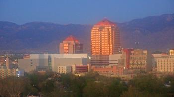 Weather camera view of KOB-TV.