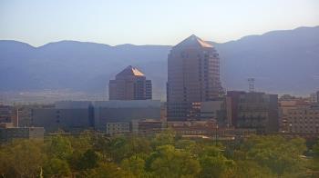 Weather camera view of KOB-TV.