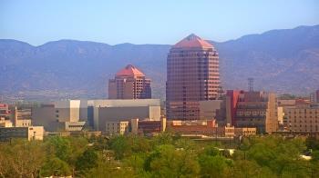 Weather camera view of KOB-TV.